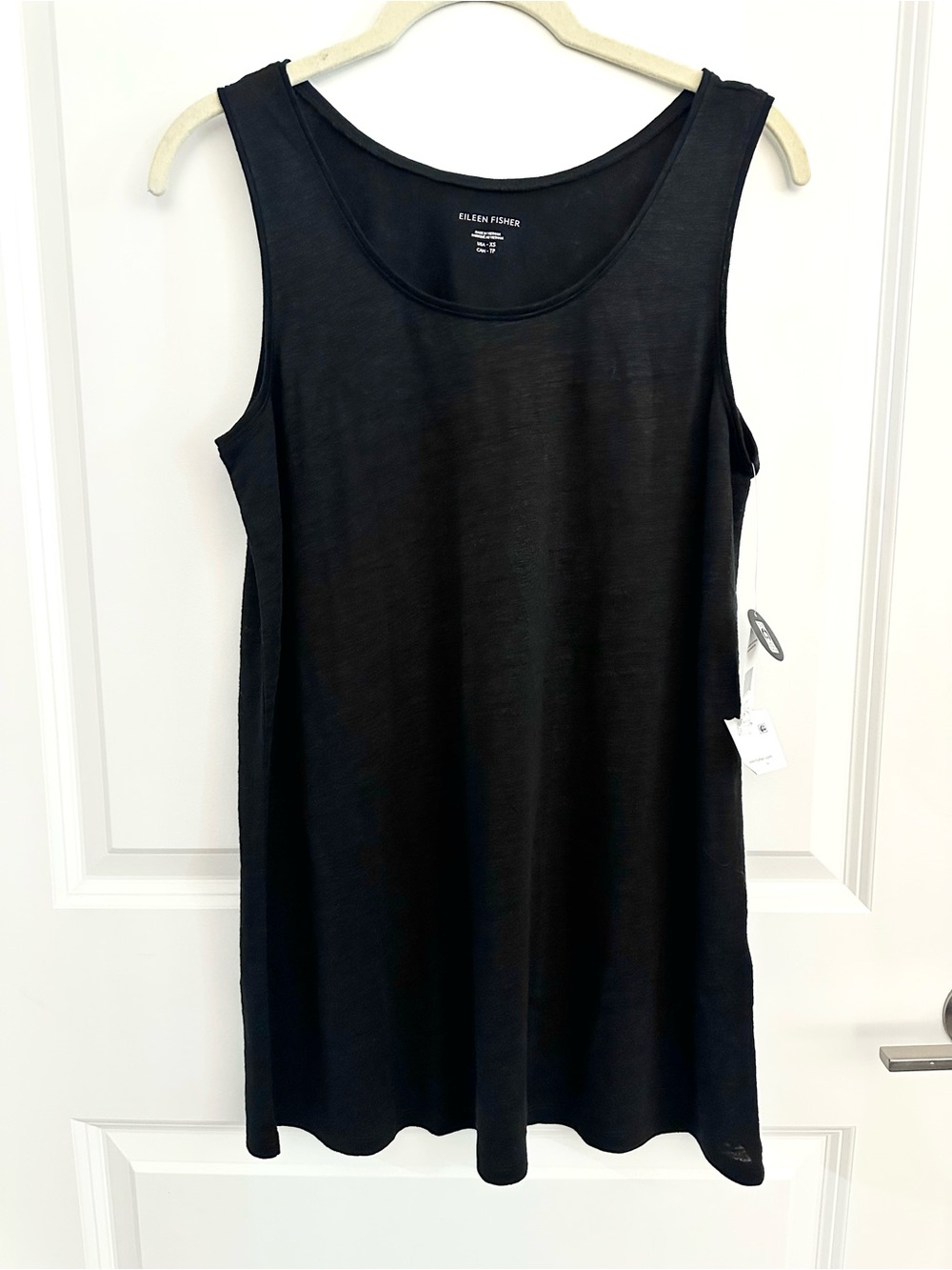Eileen Fisher Scoop Neck Tunic Tank NWT XS
